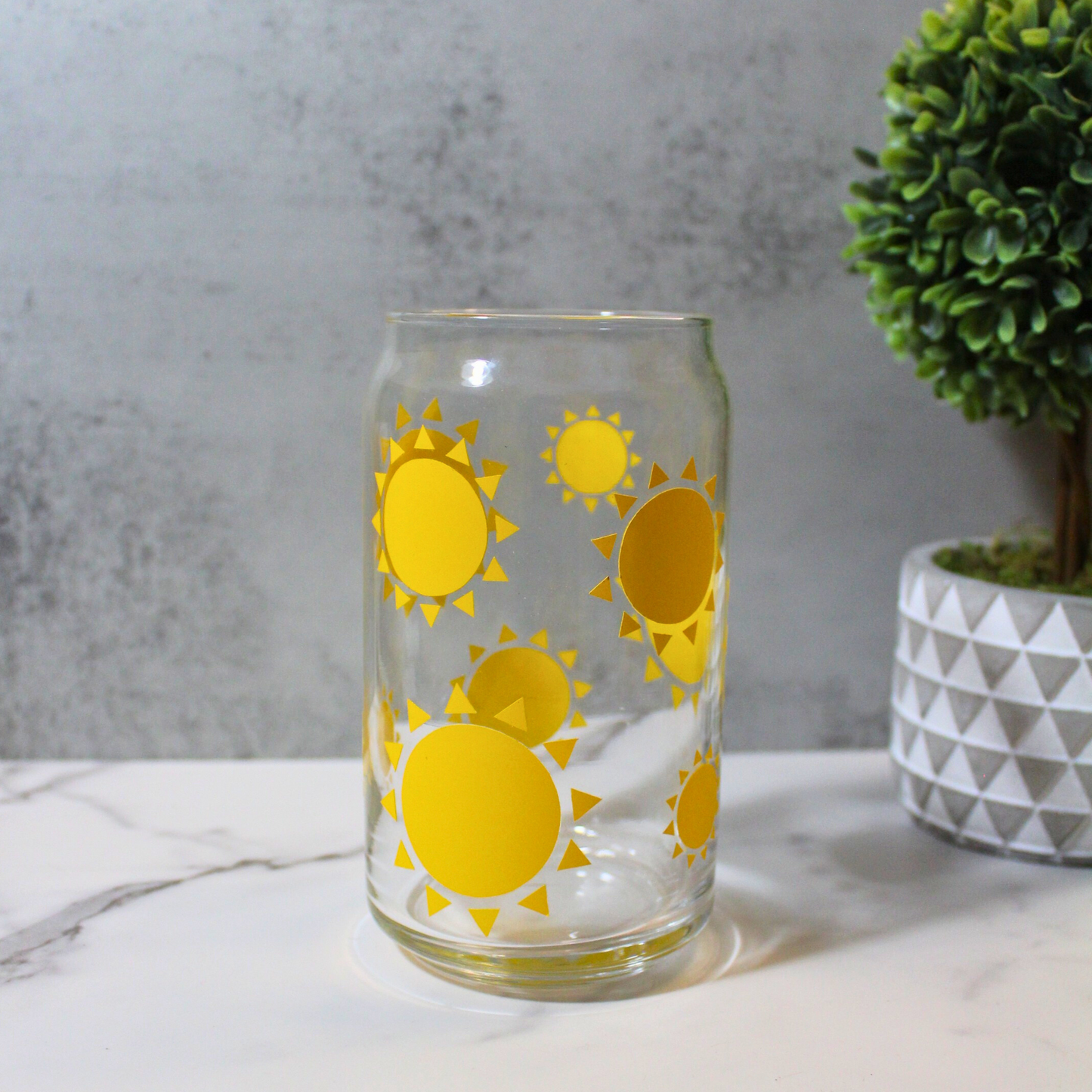 Suns 16oz Libbey Can Glass