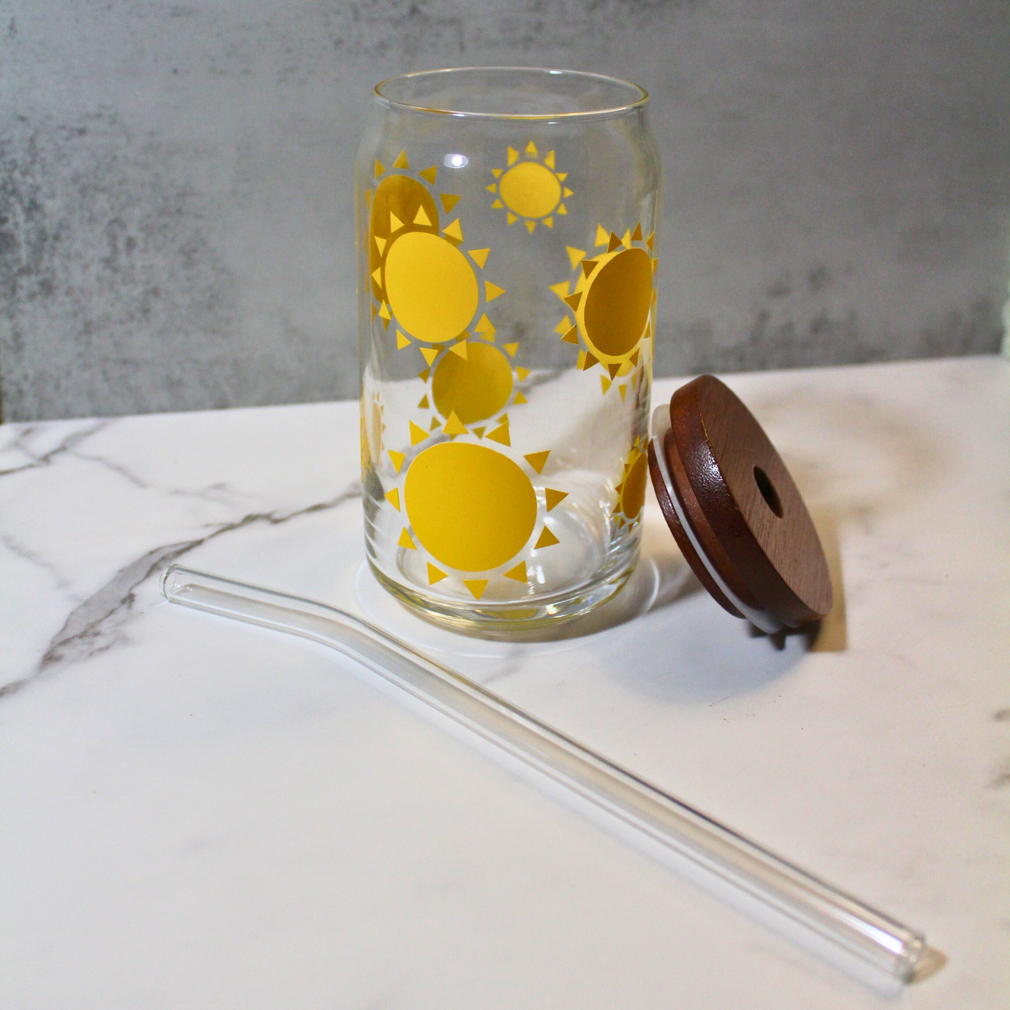 Suns 16oz Libbey Can Glass