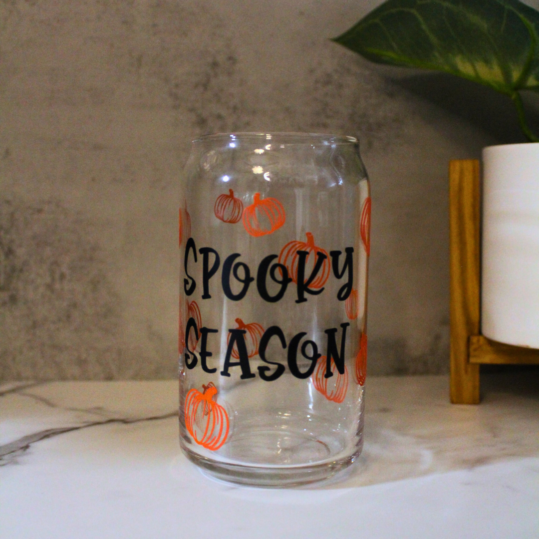 Spooky Season Libbey Can Glass