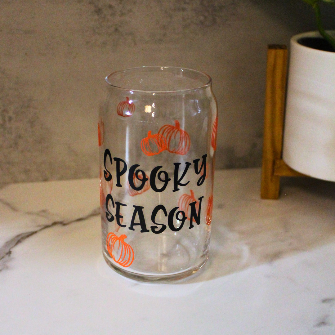 Spooky Season Libbey Can Glass