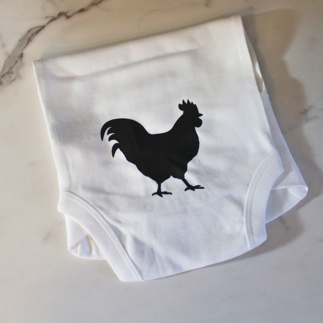 Guess What. Chicken Butt Onesie