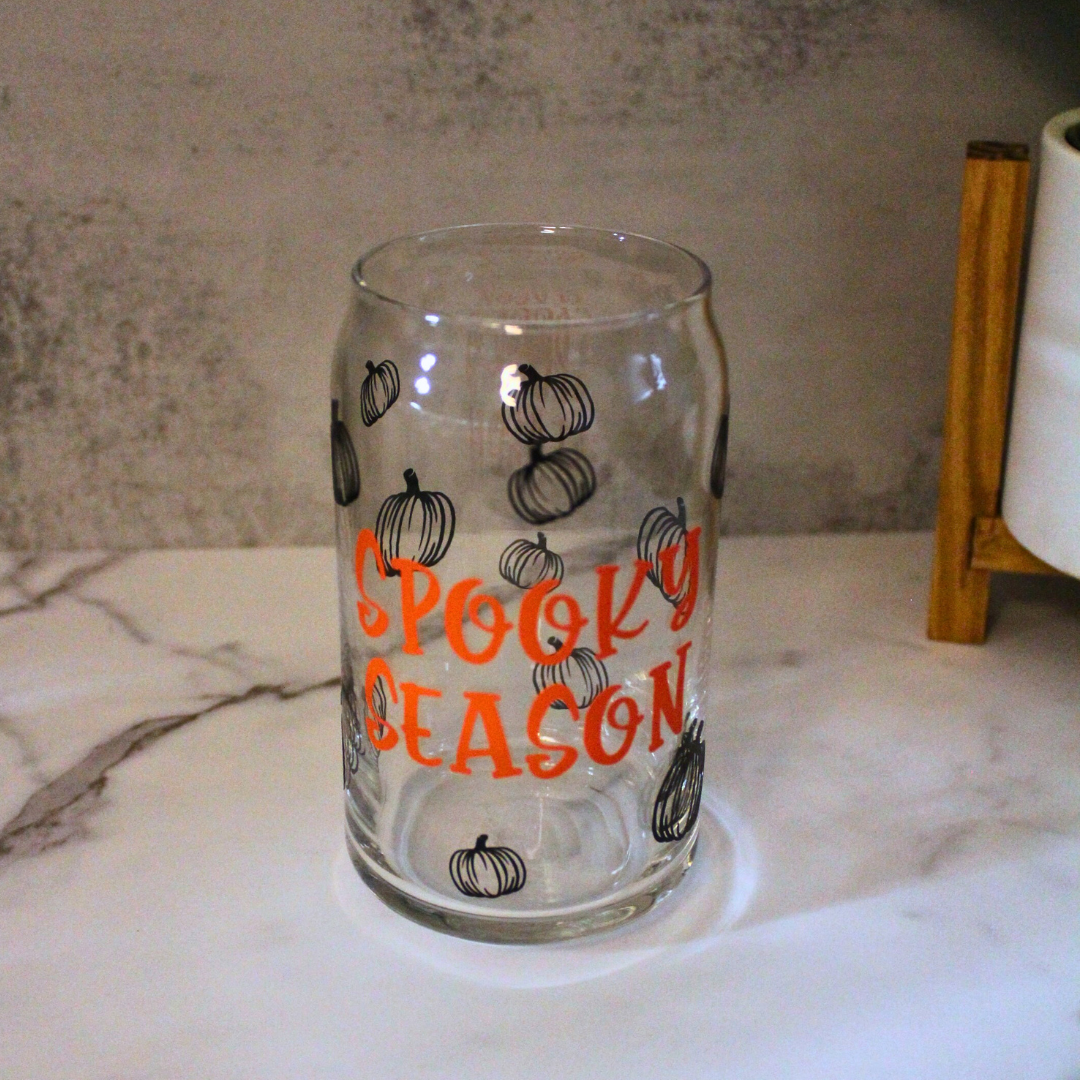 Spooky Season Libbey Can Glass