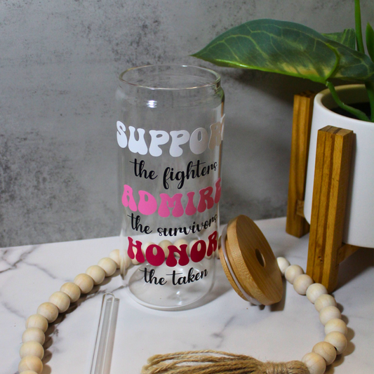 Support Admire Honor Libbey Can Glass