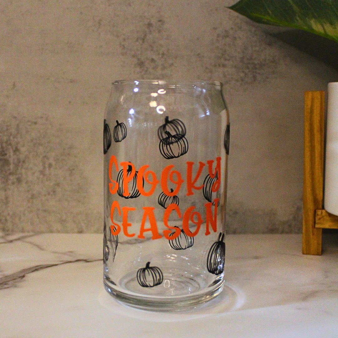 Spooky Season Libbey Can Glass