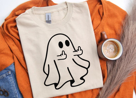 Ghost Middle Finger