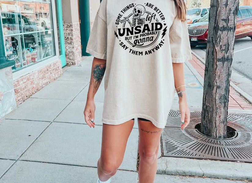 Some Things are Better Left Unsaid