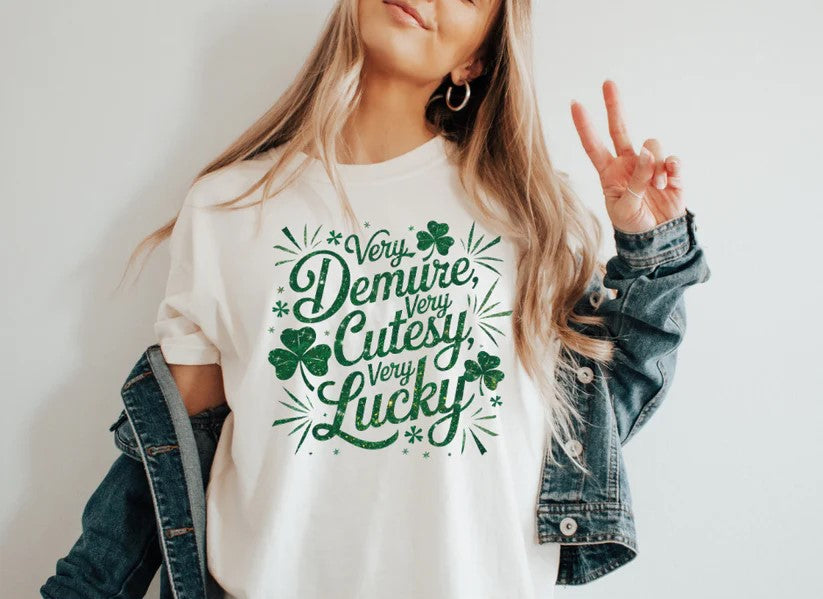 Very Demure Very Cutesy Very Lucky