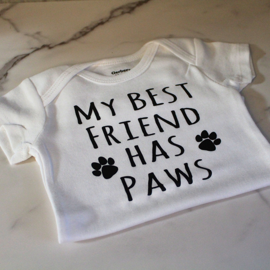 My Best Friend has Paws Onesie