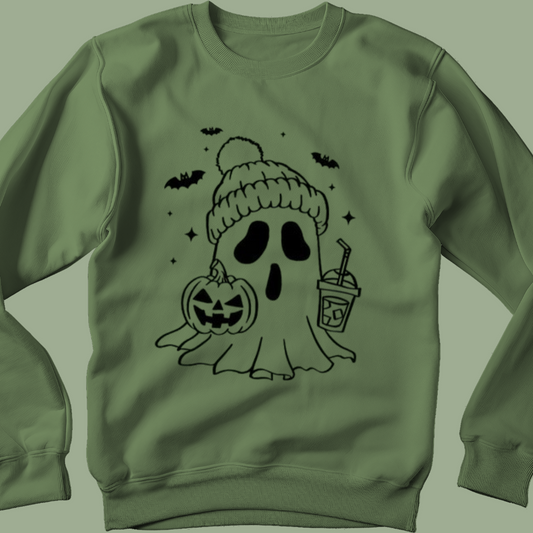 Ghost Pumpkin Crewneck