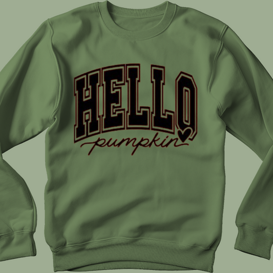Hello Pumpkin Crewneck