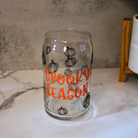 Spooky Season Libbey Can Glass