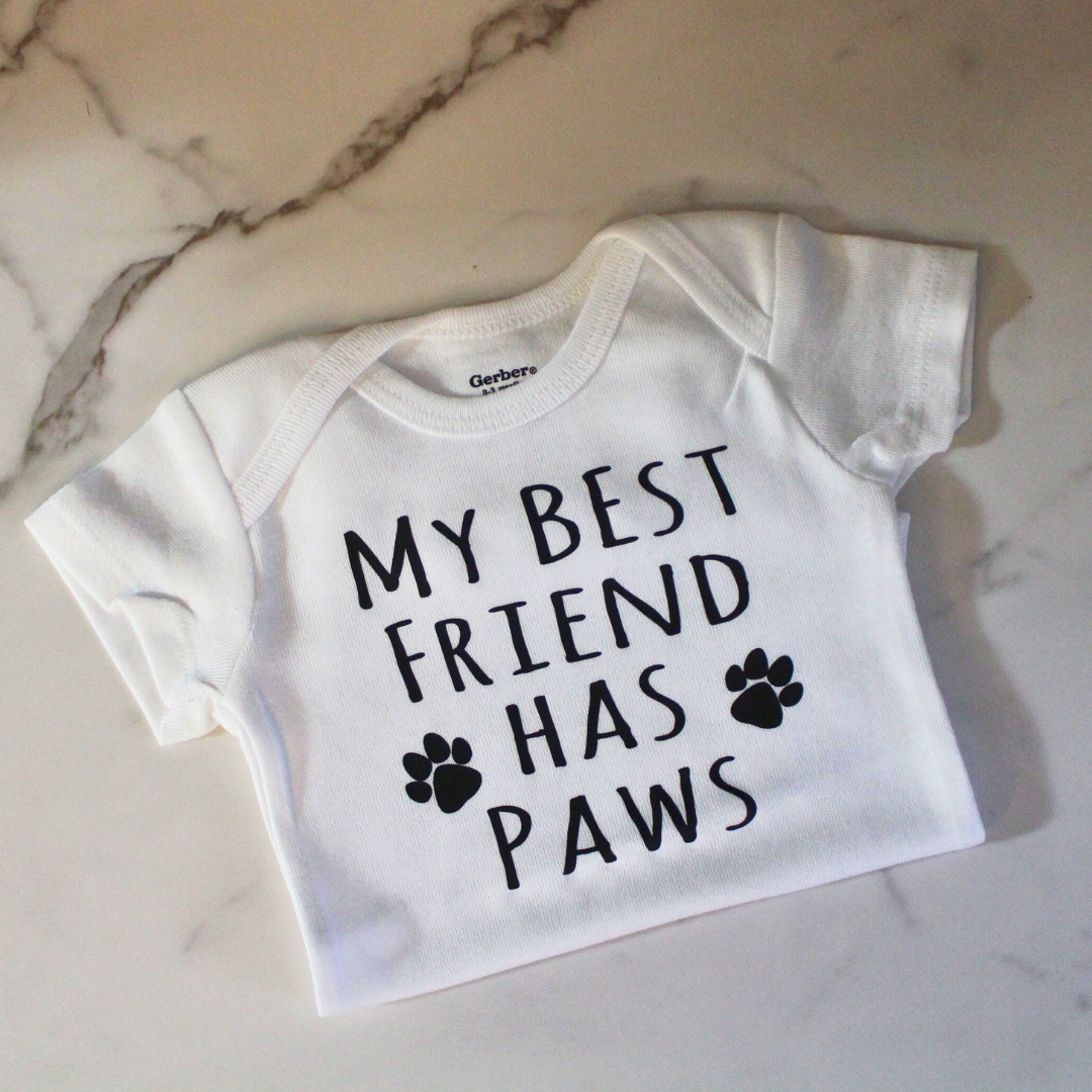 My Best Friend has Paws Onesie