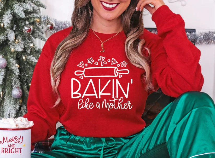 Baking Like a Mother Crewneck