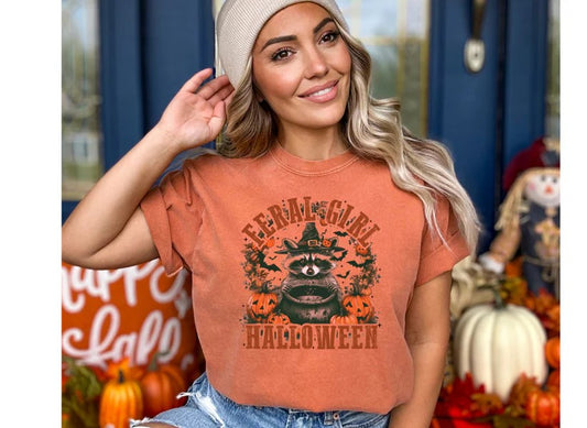 Feral Girl Halloween Crewneck