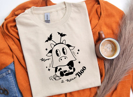 Moo I Mean Boo Crewneck