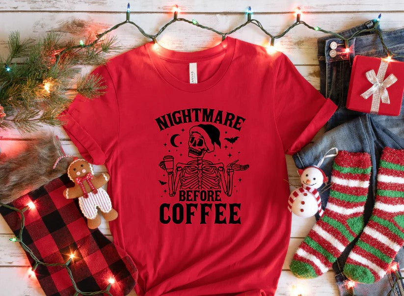 Nightmare Before Coffee Crewneck